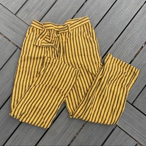 STUSSY STRIPED CARPENTER PANTS